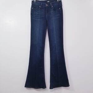 Paige Jeans Lou Lou Flared Denim Low Rise